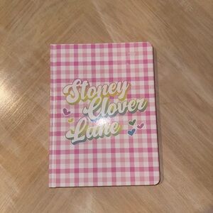 Stoney Clover Lane Pink and White Gingham Journal